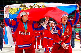 Сборная России по хоккею уже пользуется новой технологией.